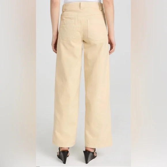Vince Washed Twill Haystack Wide-Leg Pants Size 8 NWOT - Picture 5 of 14